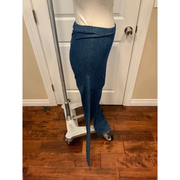 Junya Watanabe Comme Des Garcons Navy Blue Denim Leggings, Size S NWT! $435 - Picture 7 of 10